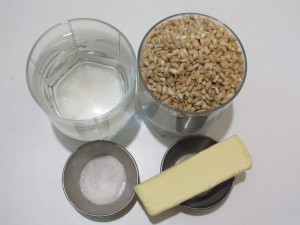 Ингредиенты для приготовления перловой каши